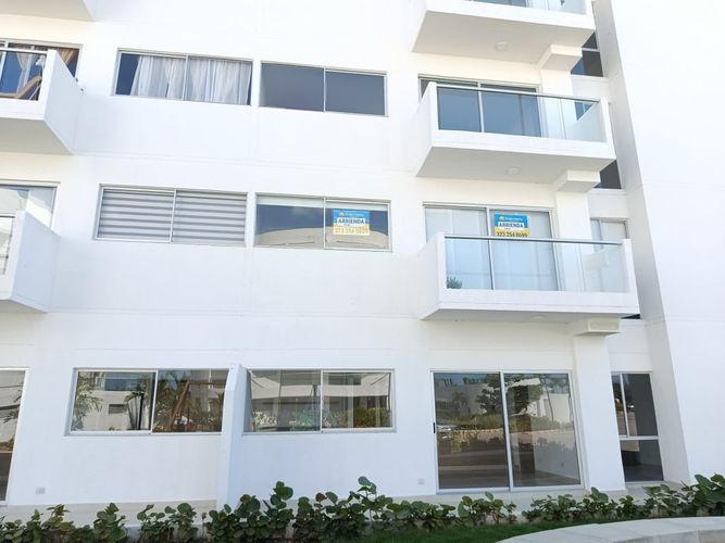 Apartamento de 2 alcobas en arriendo en Serena Del Mar, Cartagena, 54 m² · foto 2 de 12