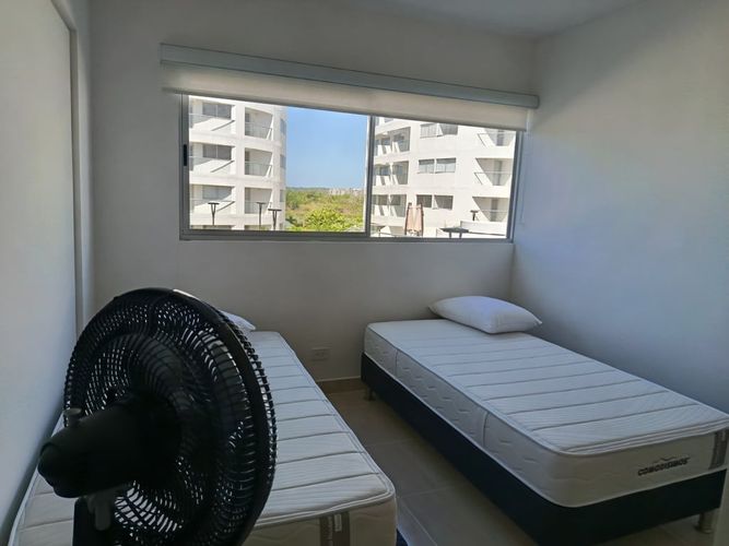 Apartamento de 2 alcobas en arriendo en Serena Del Mar, Cartagena, 54 m² · foto 8 de 12