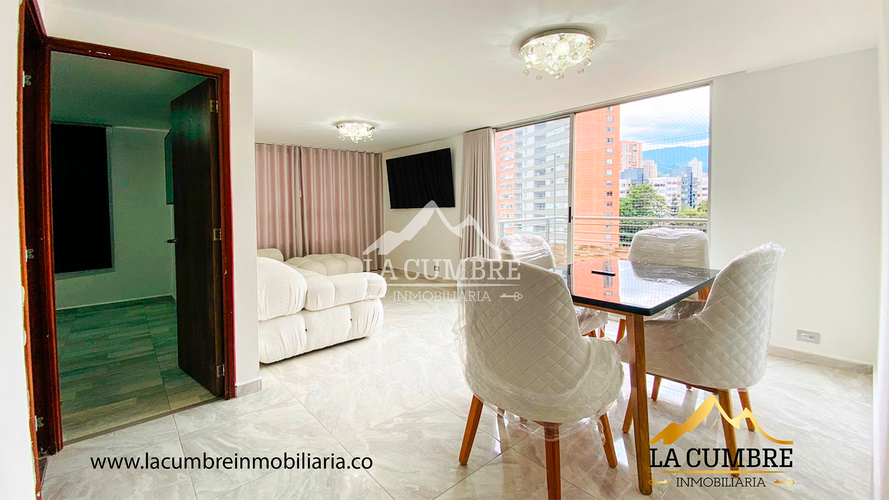 Apartamento de 3 alcobas en arriendo en El Poblado, Medellín, 125 m² · foto 3 de 8