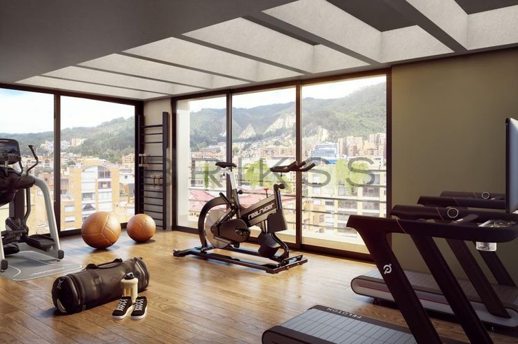 Apartamento de 1 alcoba en venta en Bella Suiza, Bogotá, 27 m² · foto 9 de 11