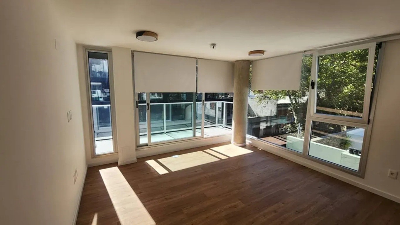 ALQUILER EN EL CENTRO A ESTRENAR DE 2 DORMITORIOS, PISO 4 AL FRENTE, BALCON, COCHERA, SALON COMUN, LAVADERO GYM
