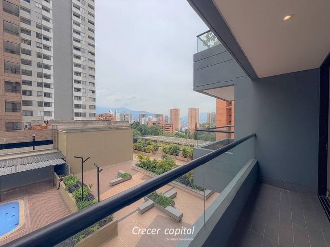Apartamento de 1 alcoba en arriendo en Los Balsos, Medellín, 65 m² · foto 5 de 9