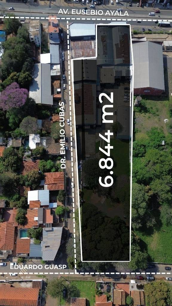 PROPIEDAD DE 6,844M2 SOBRE AV. EUSEBIO AYALA - SAN LORENZO — foto 3
