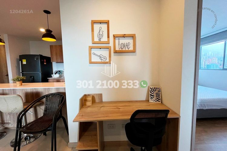 Apartamento de 2 alcobas en arriendo en Ciudad Del Río, Medellín, 65 m² · foto 8 de 24
