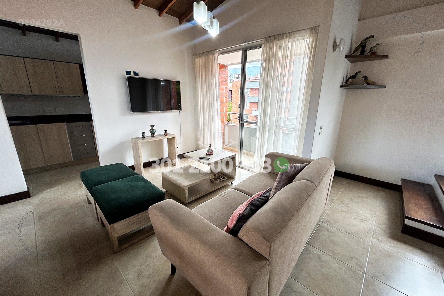 Apartamento en arriendo en Cumbres, Envigado · foto 4 de 24