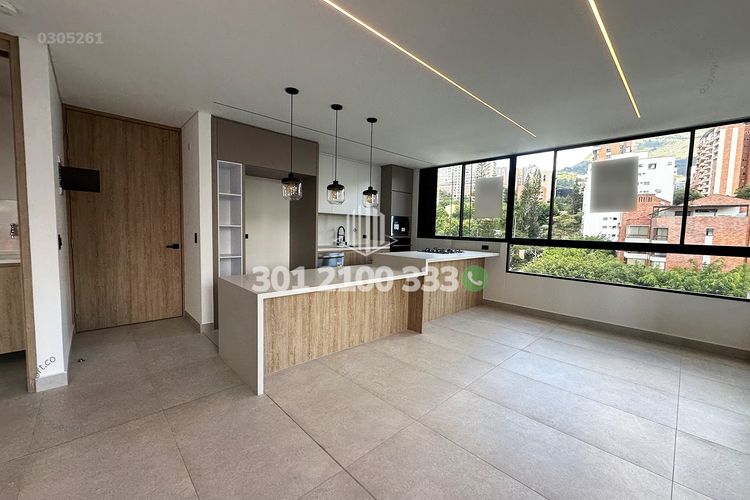 Apartamento de 2 alcobas en arriendo en Castropol, Medellín, 109 m² · foto 2 de 24