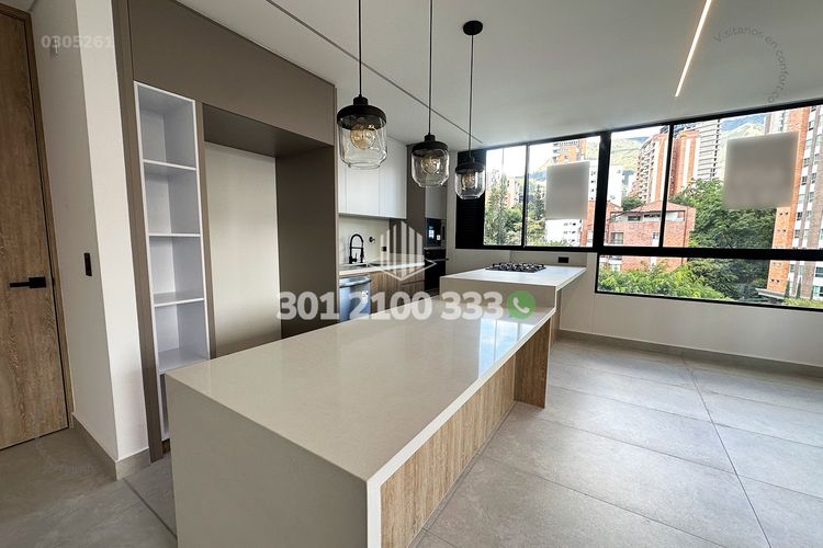 Apartamento de 2 alcobas en arriendo en Castropol, Medellín, 109 m² · foto 7 de 24