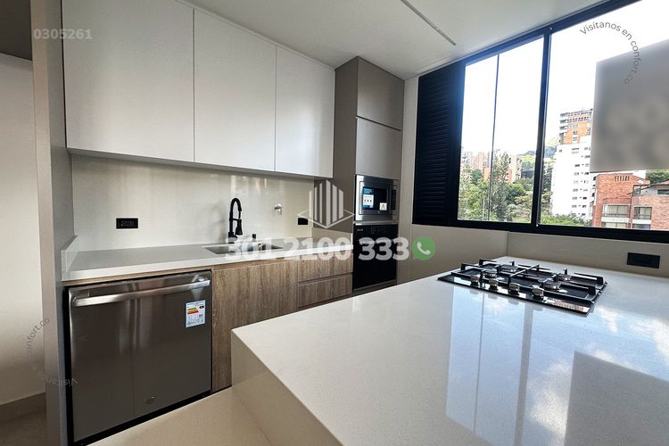 Apartamento de 2 alcobas en arriendo en Castropol, Medellín, 109 m² · foto 9 de 24