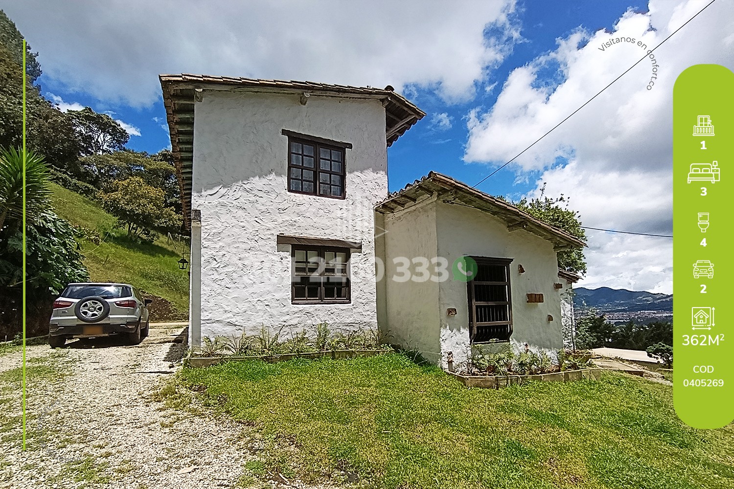 3BR House in Cabeceras de llanogrande (362 m²)