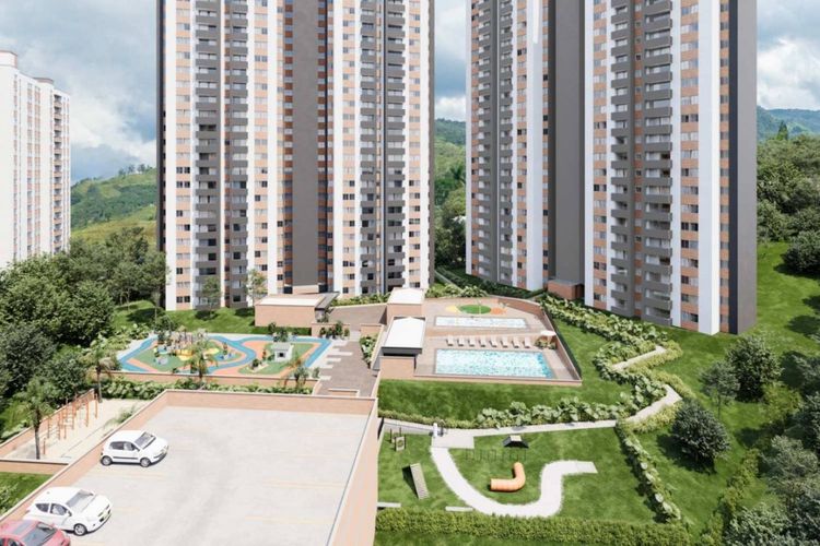 Apartamento de 2 alcobas en venta en Machado, Copacabana, 55 m² · foto 6 de 15