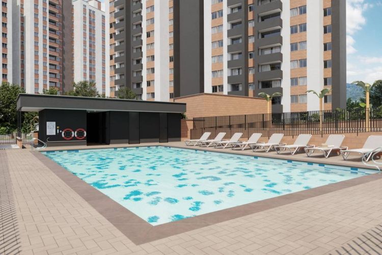 Apartamento de 2 alcobas en venta en Machado, Copacabana, 55 m² · foto 7 de 15
