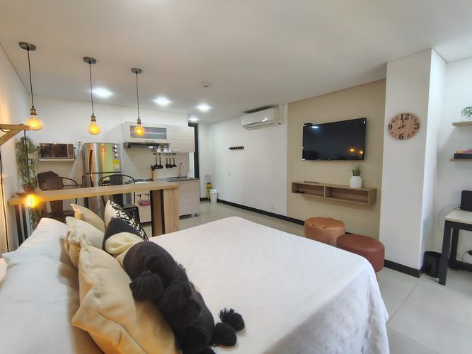 Apartamento de 1 alcoba en arriendo en El Poblado, Medellín, 32 m² · foto 10 de 12