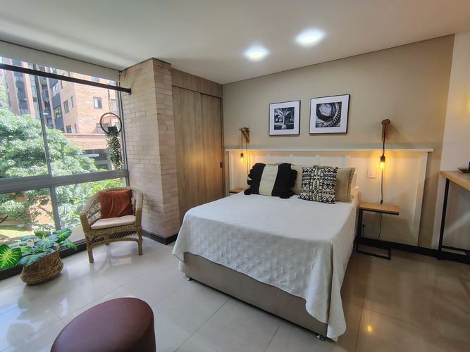 Apartamento de 1 alcoba en arriendo en El Poblado, Medellín, 32 m² · foto 8 de 12