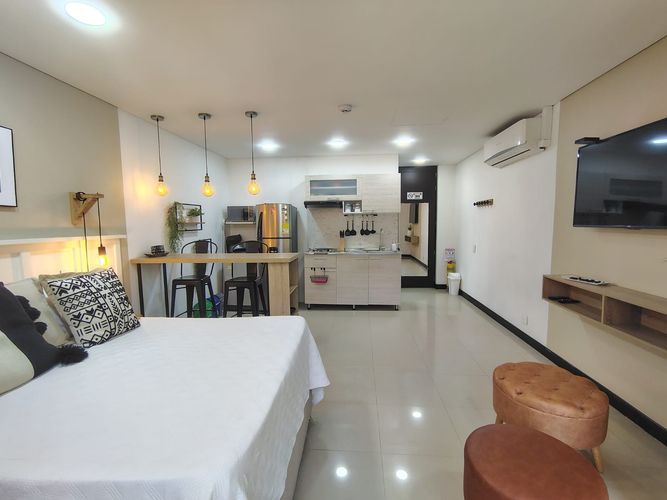 Apartamento de 1 alcoba en arriendo en El Poblado, Medellín, 32 m² · foto 6 de 12