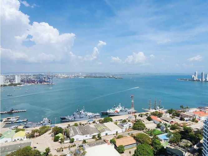 Apartamento de 1 alcoba en venta en Bocagrande, Cartagena, 75 m² · foto 13 de 16
