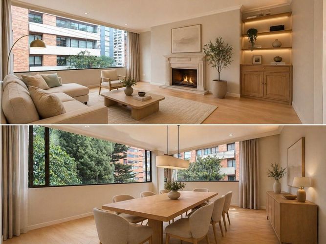 Apartamento de 3 alcobas en venta en Los Rosales, Bogotá, 180 m² · foto 2 de 15