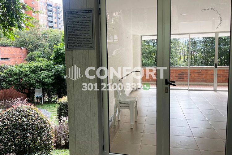 Apartamento de 2 alcobas en arriendo en Loma Del Esmeraldal, Envigado, 80 m² · foto 23 de 24