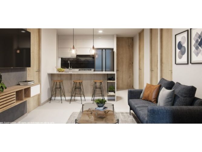 Apartamento de 2 alcobas en venta en Barro Blanco, Rionegro, 48 m² · foto 3 de 5
