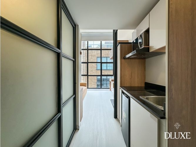 Apartaestudio en venta en Chapinero, Bogotá, 17 m² · foto 9 de 12