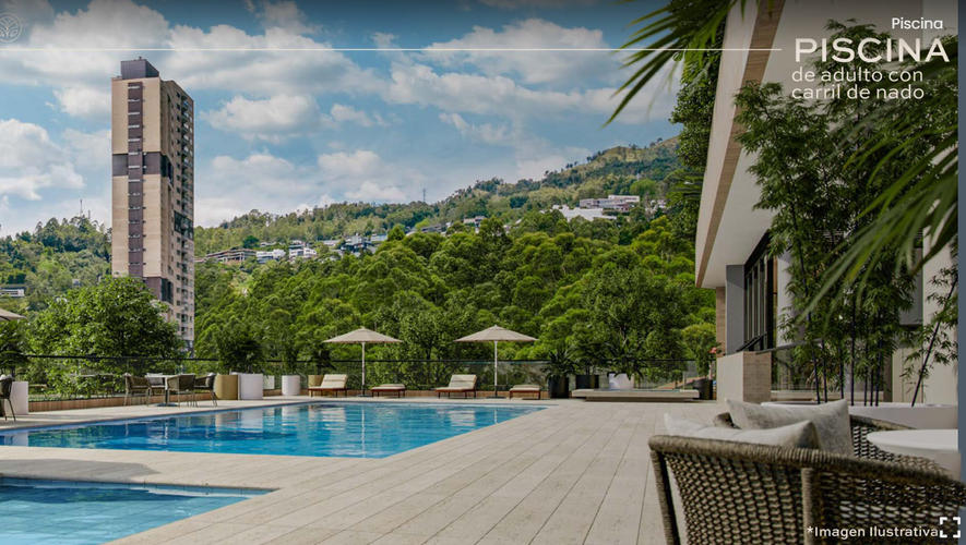 Apartamento de 2 alcobas en venta en Altos Del Poblado, Medellín, 146 m² · foto 20 de 24