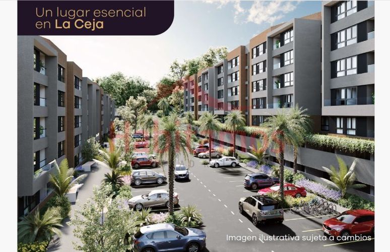 Apartamento de 2 alcobas en venta en El Tambo, La Ceja, 66 m² · foto 5 de 13