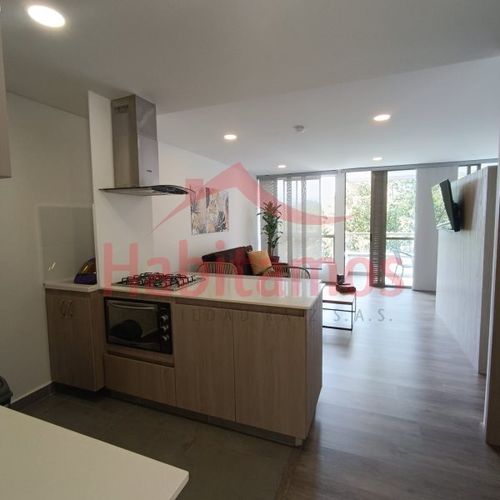 Apartamento de 1 alcoba en venta en Cabeceras De Llanogrande, Rionegro, 55 m² · foto 2 de 21