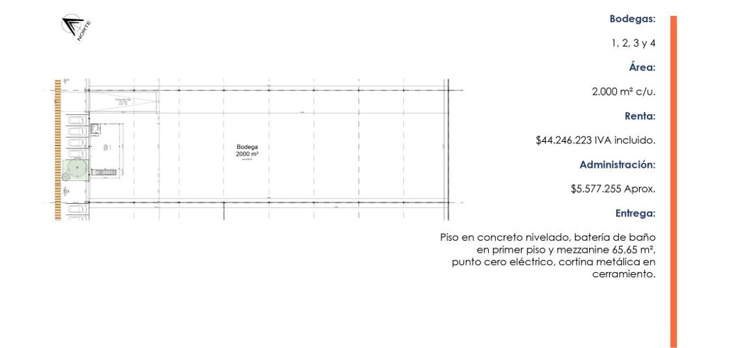 Bodega en arriendo en Barrio Nuevo, Palmira, 750 m² · foto 18 de 24