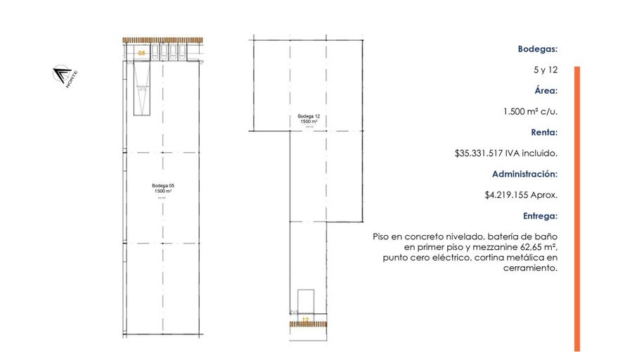 Bodega en arriendo en Barrio Nuevo, Palmira, 750 m² · foto 20 de 24