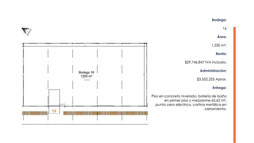 Bodega en arriendo en Barrio Nuevo, Palmira, 750 m² · foto 22 de 24