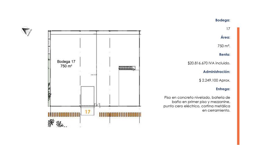Bodega en arriendo en Barrio Nuevo, Palmira, 750 m² · foto 23 de 24