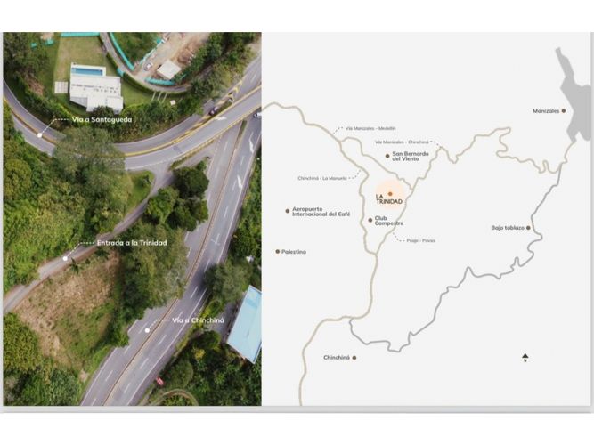 Lote en venta en La Trinidad, Manizales, 1669 m² · foto 11 de 12