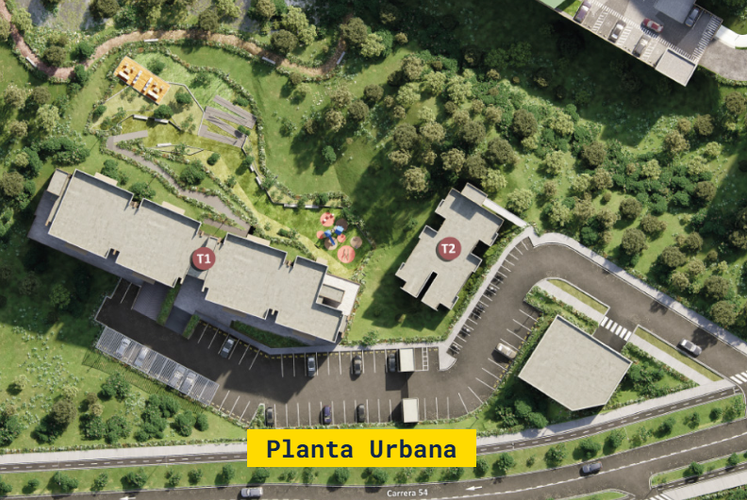 Apartamento de 2 alcobas en venta en Fontibon, Rionegro, 53 m² · foto 4 de 24