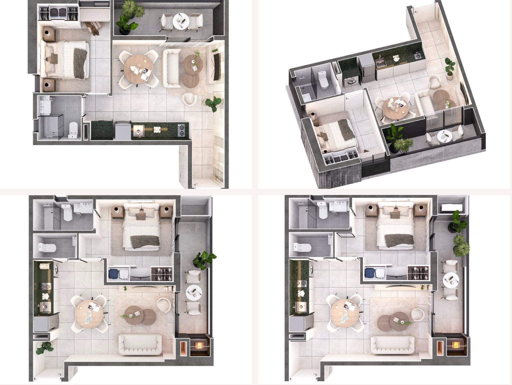 Inversión Exclusiva: Apartamento de Calidad de 1 Dormitorio - Herrera / Ycua Satí, Asunción — foto 2