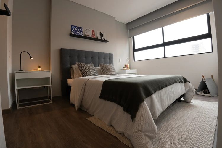 Apartamento de 1 alcoba en arriendo en Quinta Camacho, Bogotá, 38 m² · foto 3 de 12