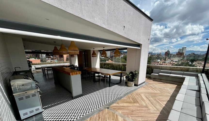 Apartamento de 1 alcoba en arriendo en Quinta Camacho, Bogotá, 38 m² · foto 11 de 12