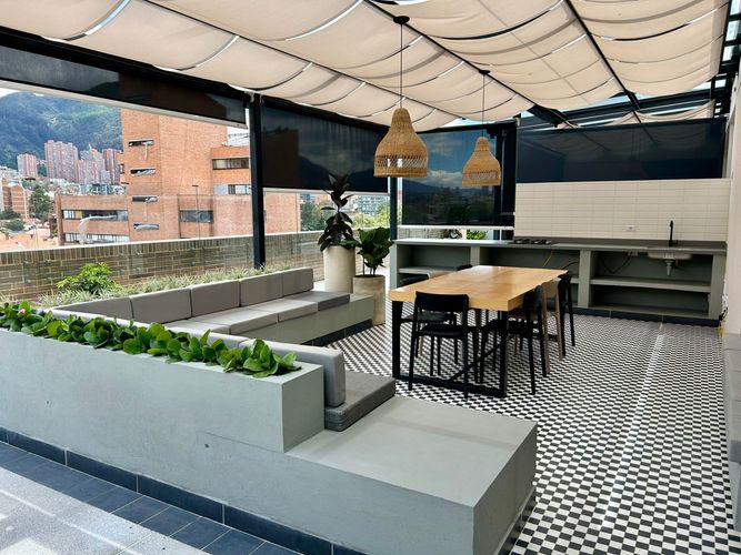 Apartamento de 1 alcoba en arriendo en Quinta Camacho, Bogotá, 38 m² · foto 8 de 12