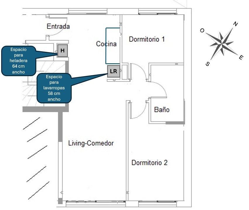EXCLUSIVO APARTAMENTO DE 2 DORMITORIOS CON GARAGE DOBLE EN TRES CRUCES, A PASOS DEL SHOPPING. · Foto 11