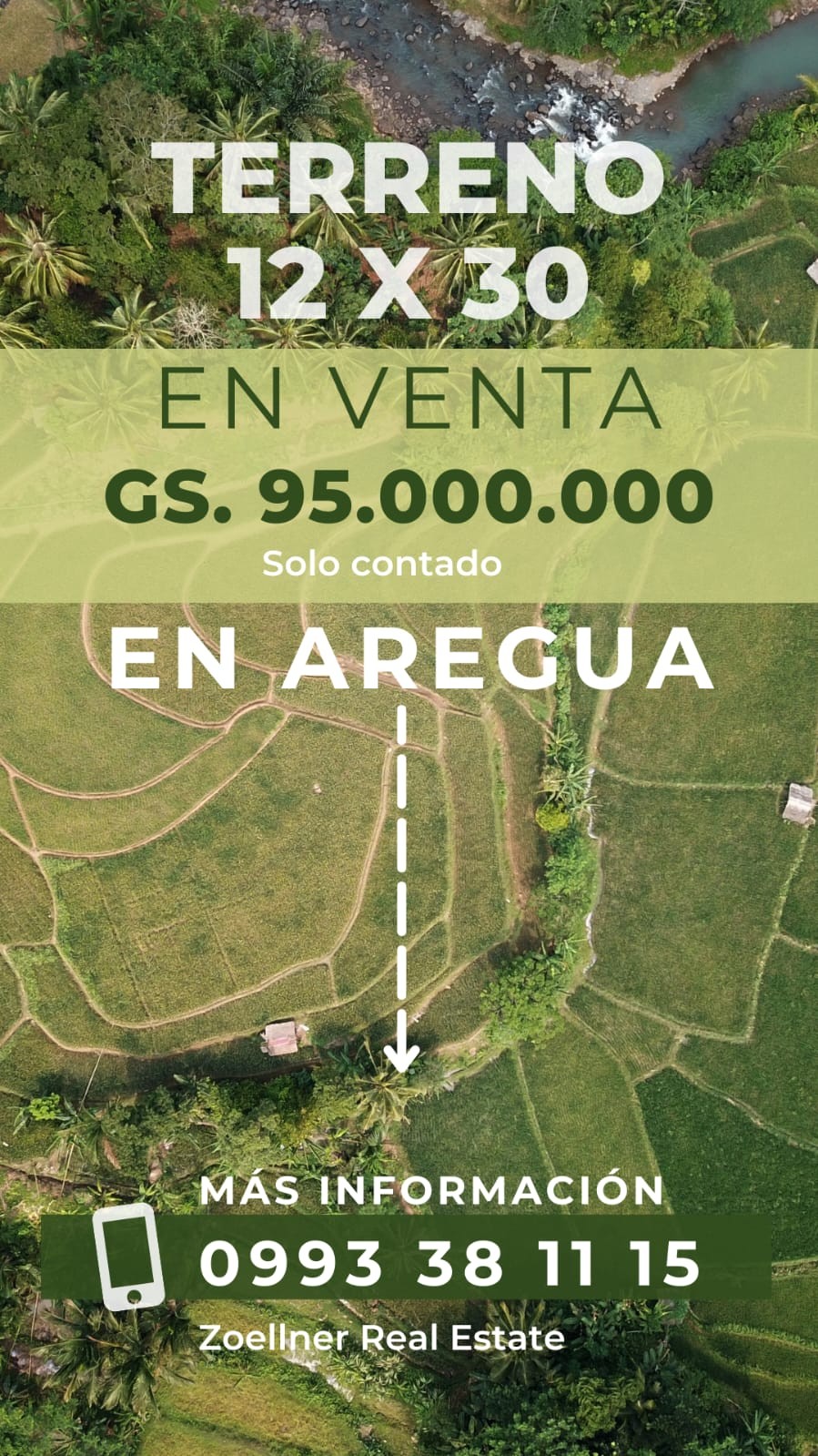 EN VENTA: HERMOSO TERRENO EN AREGUA 365 MTS2 — foto 2