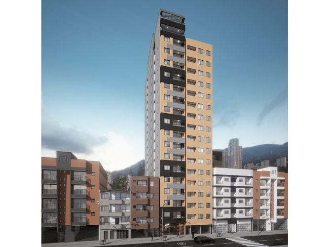 Apartaestudio en venta en Calle Larga, Sabaneta, 40 m² · foto 2 de 3