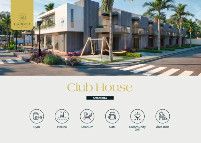 HARBOR Casas del Yacht. Nuevo concepto para vivir en un  condominio exclusivo ubicado sobre Avda. Paseo del Yacht, a solo 15 minutos del  centro de Asunción. — foto 3