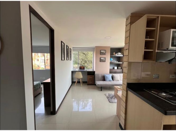 Apartaestudio en venta en Los Naranjos, Medellín, 38 m² · foto 7 de 13