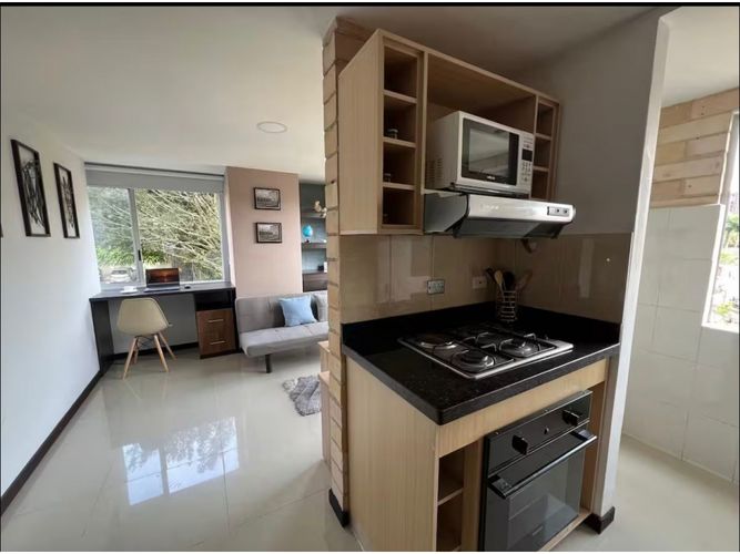 Apartaestudio en venta en Los Naranjos, Medellín, 38 m² · foto 9 de 13