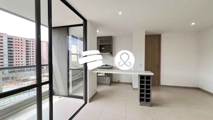 Apartamento de 2 alcobas en venta en Llano Grande, Rionegro, 62 m² · foto 2 de 22