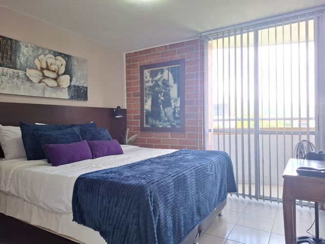 Apartamento de 1 alcoba en arriendo en La Aguacatala, Medellín, 43 m² · foto 10 de 14