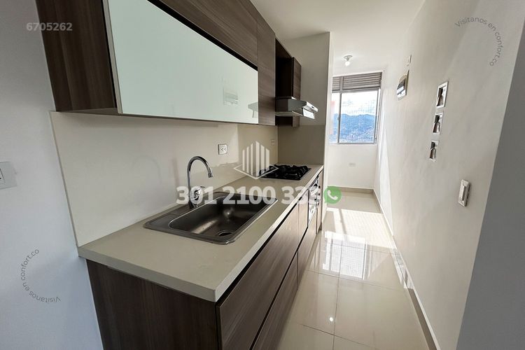 Apartamento de 2 alcobas en arriendo en Loma Del Esmeraldal, Envigado, 70 m² · foto 9 de 24