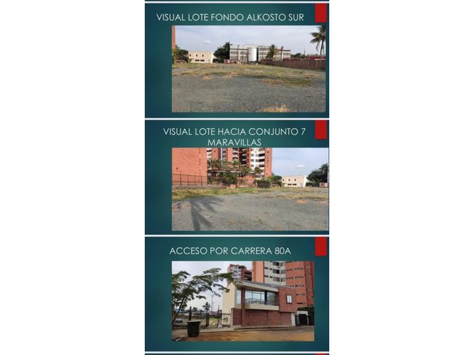 Lote en venta en Prados Del Limonar, Cali, 3552 m² · foto 2 de 6