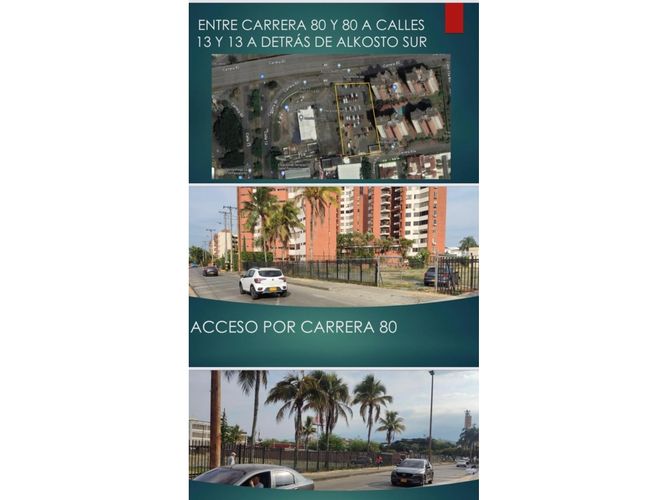 Lote en venta en Prados Del Limonar, Cali, 3552 m² · foto 3 de 6