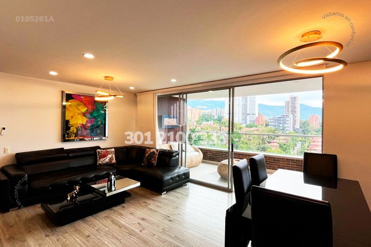 Apartamento de 3 alcobas en arriendo en Los Balsos, Medellín, 156 m² · foto 3 de 24