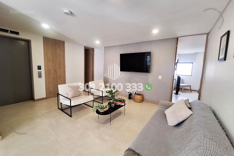 Apartamento de 3 alcobas en arriendo en Conquistadores, Medellín, 108 m² · foto 3 de 24