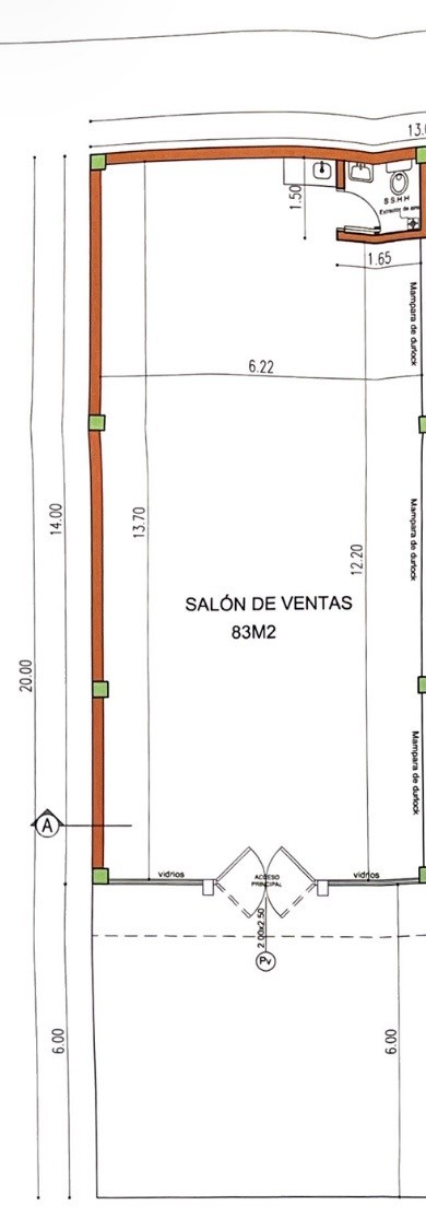 Exclusivo Salón Comercial en Alquiler sobre la Prestigiosa Avenida Santa Teresa — foto 2